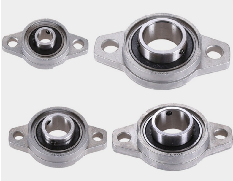 KFL08 8mm Zinc Alloy Flange Bearing Unit for Linear Motion Systems and Stepper Motor Lead Screws